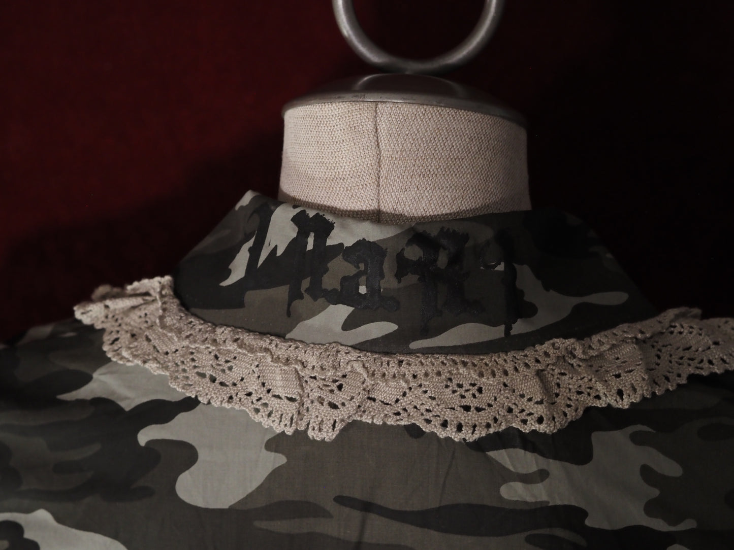 Forest Camo Short-Sleeve Blouse