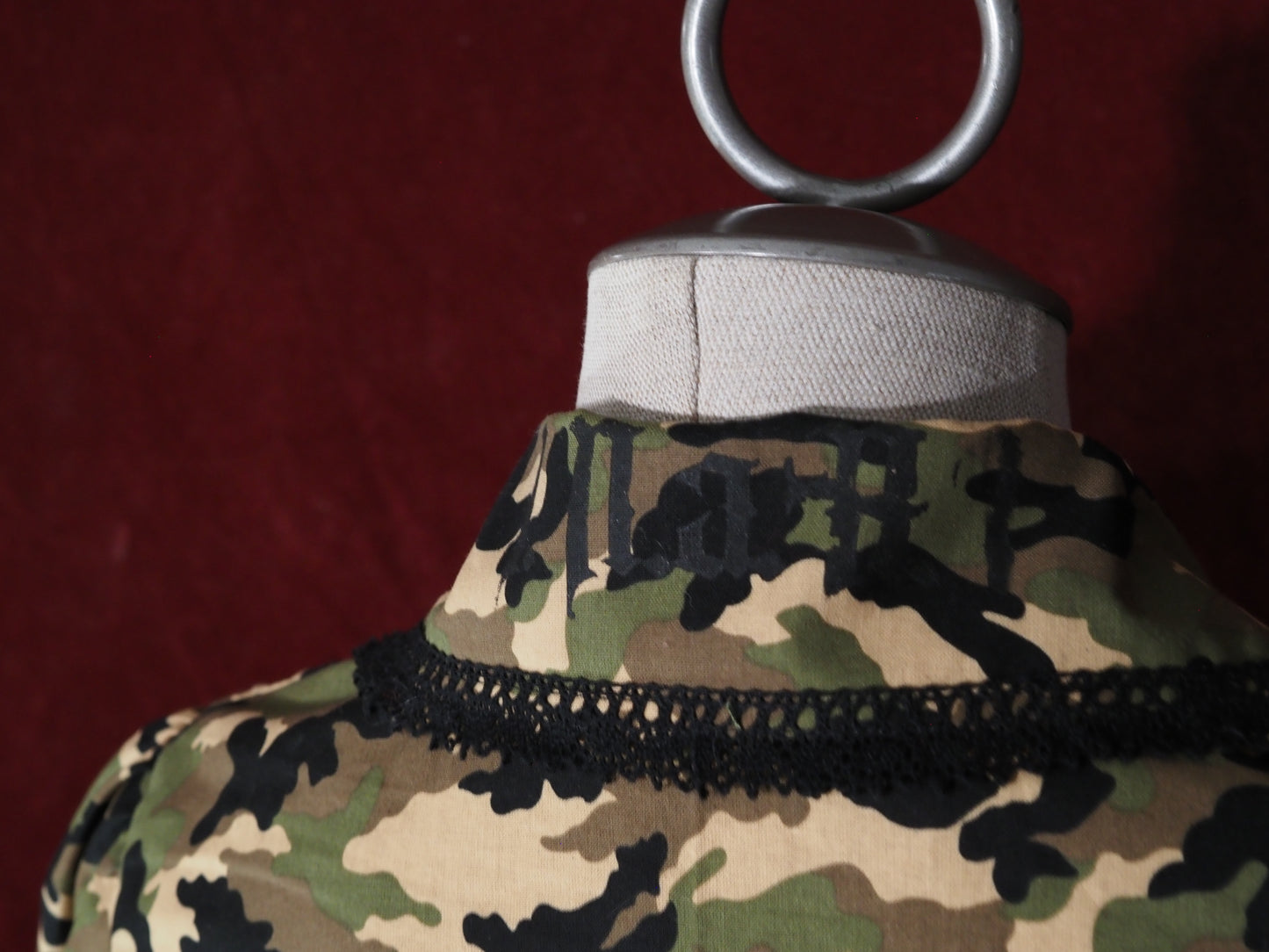 Jungle Camo short-sleeve Blouse