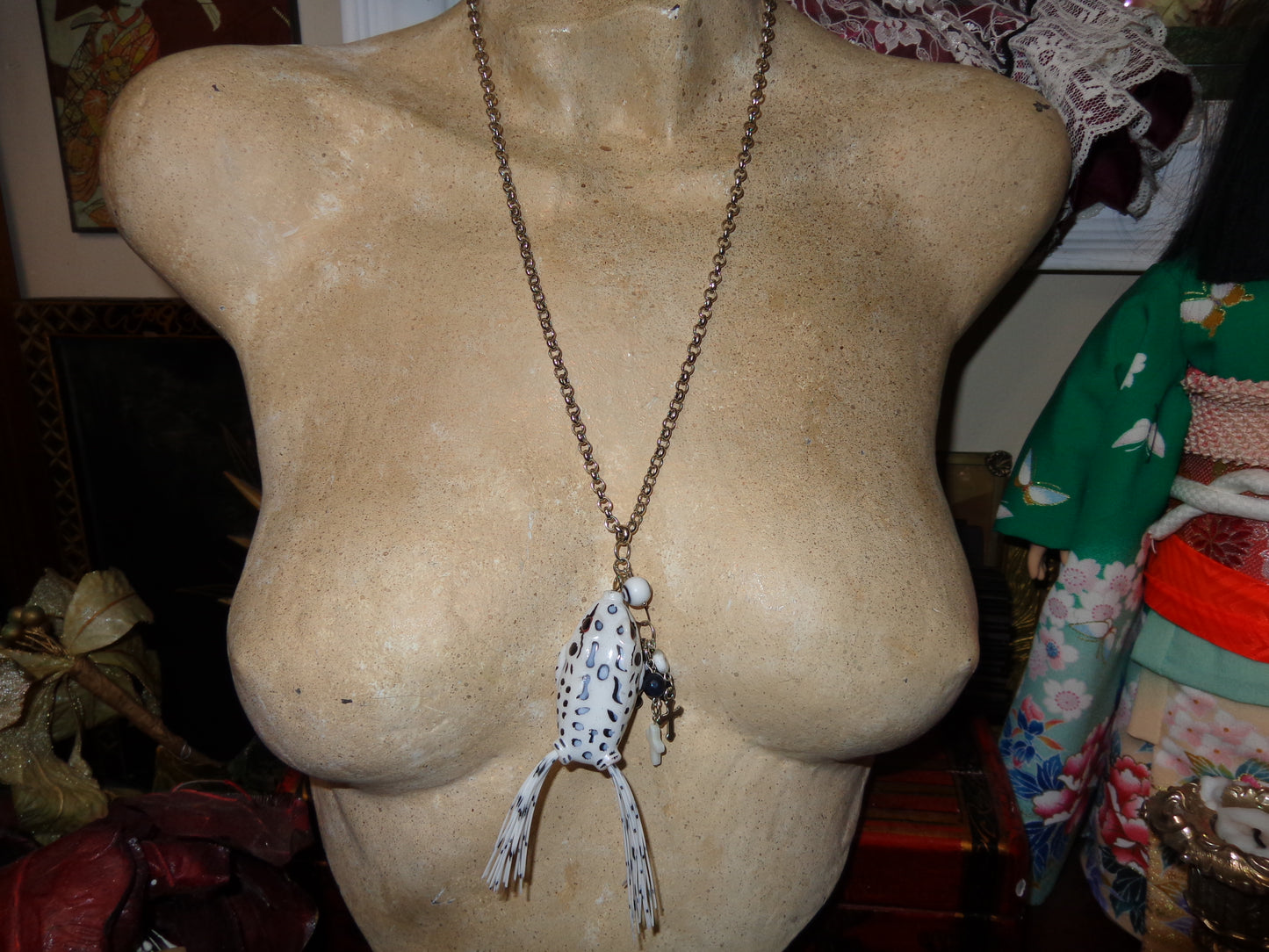frog necklaces
