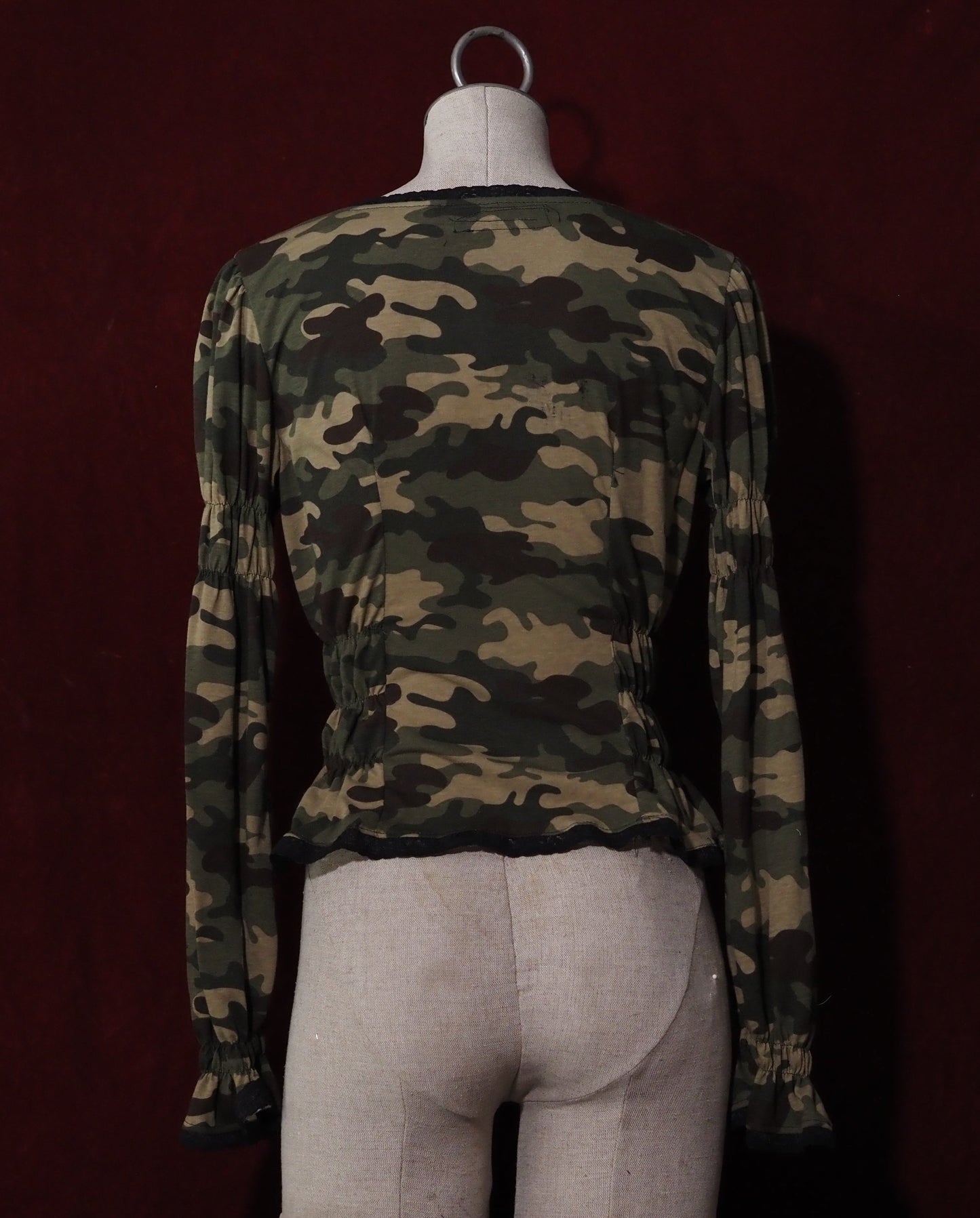 Forest Camo long-sleeve Cutsew