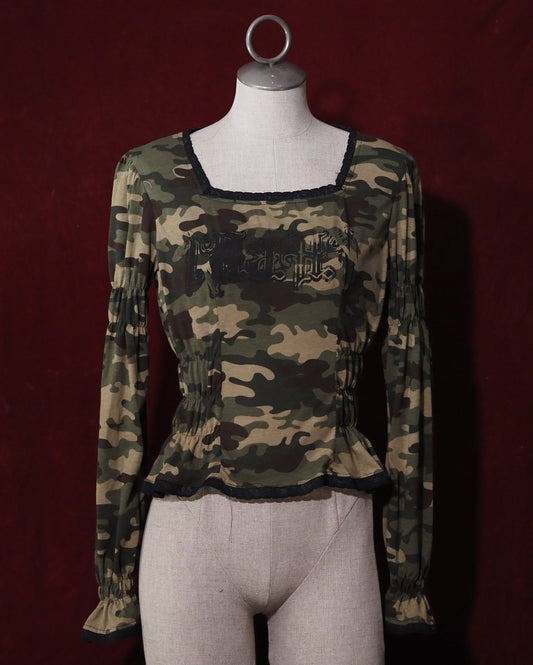 Forest Camo long-sleeve Cutsew
